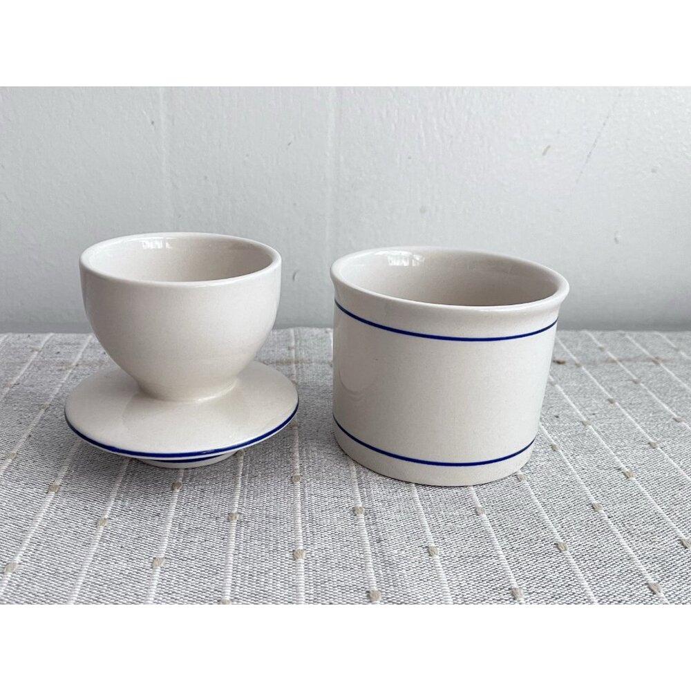 Norpro French Butter Keeper Bell Ceramic Crock Serving Dish Farmhouse